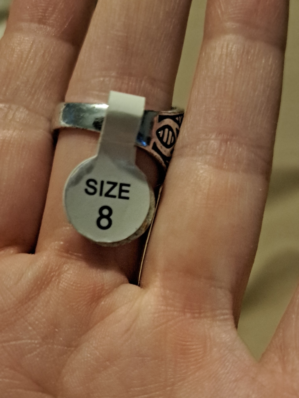Turquoise Square Stone Signet Ring - Picture 3 of 4